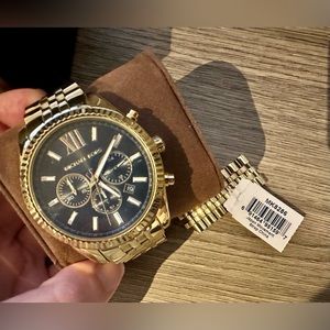 Michael Kors Watch - Gold with black face